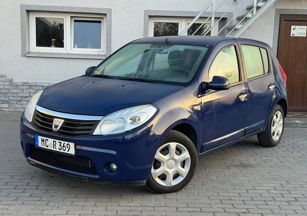 Dacia Sandero cena 9450 przebieg: 199876, rok produkcji 2009 z Inowrocław małe 56